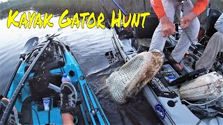 Gator Hunt FROM A KAYAK [upl. by Macdermot]