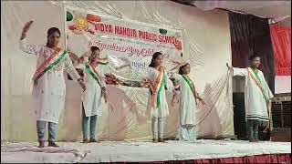 🇮🇳 Chak de India Song 💫👍 Group dance 🪩 [upl. by Naeruat210]