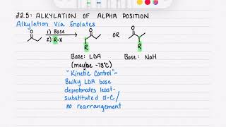 225 Alkylation via Enolates [upl. by Drugge]