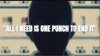 Saitama quotAll I need is one punch to end itquot  Her Eyes AMV [upl. by Casandra632]