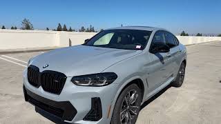 Tour the 2024 X4 M40i in Brooklyn Grey  4K [upl. by Ecirtnahs]