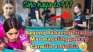 SINO KAYA TO BAGONG BABAENG TIRADOR MAS MAGALING PA KAY CARMILE AT SOFHIA 😲😲 [upl. by Erreit]