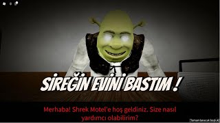 SHREKİNİN EVİNİ BASTIMODA BANA BASTIROBLOXSHREK MOTEL 2 [upl. by Weide]