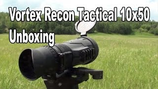 Vortex recon tactical 10x50 unboxing [upl. by Serle]