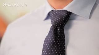 How to Tie a Windsor Knot  Mens Fashion [upl. by Udall139]