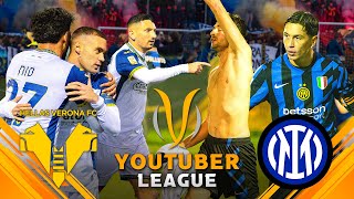 VERONA  INTER ⚽️🏆 YOUTUBER LEAGUE  GIORNATA 2 [upl. by Meerek473]