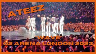 ATEEZ quotWavequot at The O2 Arena London 2023 [upl. by Nottirb]