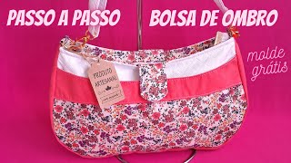 COMO FAZER BOLSA DE OMBRO  CROSSBODY BAG 🍀🍀🍀🍀 [upl. by Aowda758]