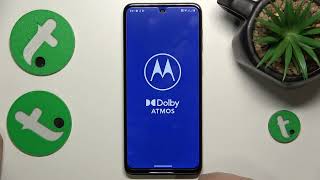 How to Use amp Configure the Dolby Atmos Feature on MOTOROLA Moto G54 [upl. by Couchman]