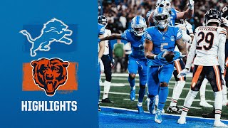 Lions win COMEBACK THRILLER over the Bears  2023 Week 11 Game Highlights [upl. by Sakiv]