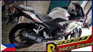 Rusi SS250  Philippines Motorcycle Shopping Vlog [upl. by Yeniffit]