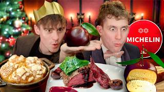 Brits try Michelin Star Christmas Dinner [upl. by Eirallam227]