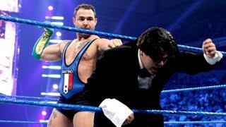 Santino Marella vs Ricardo Rodriguez SmackDown  May 25 2012 [upl. by Lodovico]