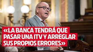 Fèlix Alonso «Con esta ley vamos a blindar a las familias de los abusos hipotecarios de la banca» [upl. by Anima279]