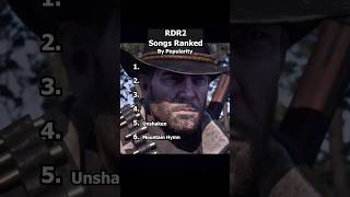 Red Dead Redemption 2 Songs Ranked reddeadredemption reddeadredemtion2 videogamemusic [upl. by Allianora128]