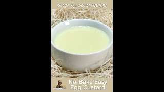 Easy Homemade Custard Recipe shorts [upl. by Desta500]