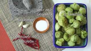 Rezept Mexikanische Tomatillo Salsa [upl. by Atazroglam]