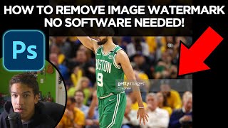 How to remove image watermark easily  No software needed  High quality [upl. by Claudelle]