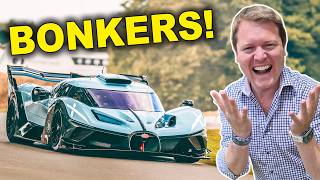 BUGATTI BOLIDE FULL SEND Flat Out in the BONKERS Track Hypercar [upl. by Nuhsal69]