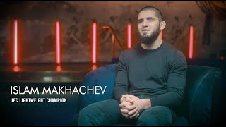 Islam Makhachev used Judo in his UFC title fight [upl. by Llirpa791]