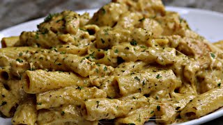 Creamy Pesto Chicken Pasta Recipe [upl. by Joao]