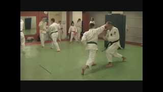 Kimura Shukokai karatePower speed amp versatility training 空手 demo Oulun Shukokai Finland [upl. by Caralie]