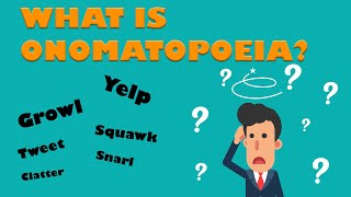 Onomatopoeia A Video Dictionary of Sound Words [upl. by Otrebmal]