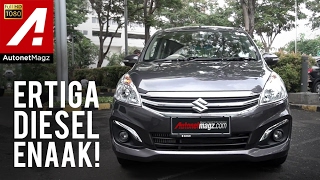 Review Suzuki Ertiga Diesel Hybrid test drive by AutonetMagz [upl. by Irt]