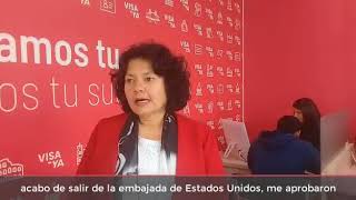 Sra Bernal obtuvo su Visa de Turismo gracias a los asesores de Visa Ya [upl. by Yrtnahc75]