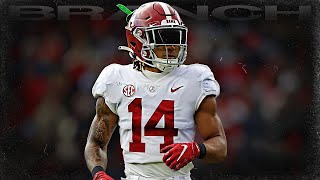 Brian Branch 🔥 HardestHitting Safety in College Football ᴴᴰ [upl. by Ileak]