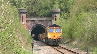 Engineers Around Kirton Lindsey 300423 freighttrains locomotives [upl. by Oreste]