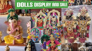 DOLLS DISPLAY AND SALE AT RAGA HANDICRAFTS [upl. by Eelyr]