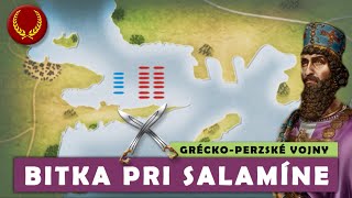 Bitka pri Salamíne  GRÉCKOPERZSKÉ VOJNY [upl. by Nims]