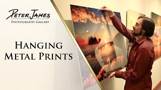 HANGING METAL PRINTS  Step by Step HowTo [upl. by Lamoree286]