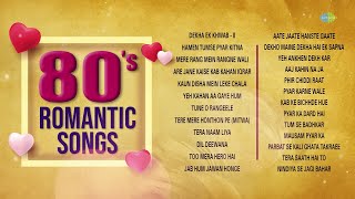 80s Romantic Hindi Songs  Dekha Ek Khwab  Hamen Tumse Pyar Kitna  Mere Rang Mein Rangne Wali [upl. by Aniratac736]