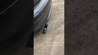 Bmw e46 330d sound exhaust open pipe sound  rev limiter [upl. by Namso]