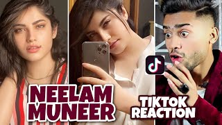 Indian Reaction 0n Pakistani Actor Neelam Muneer  Neelam Muneer New Tiktok Videos 2021 Ak Reaction [upl. by Edana]