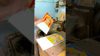 Daily Calendar pad printing in press machine howto [upl. by Yeslah854]