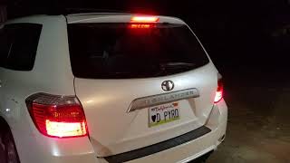 DIY Strobe 3rd Brake Light on Toyota Highlander [upl. by Malynda641]