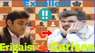 Erigaisi Arjun vs Magnus Carlsen  Meltwater Champions Chess Tour Finals 2022 [upl. by Harim]