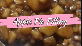 APPLE PIE FILLING LIKE MCDONALDs l EASY STEP BY STEP RECIPE by maiasarai [upl. by Eniamraj73]