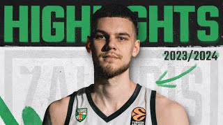 Deividas Sirvydis  20232024 season highlights [upl. by Cadel]