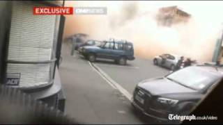 New video of moment Christchurch earthquake struck [upl. by Spalla882]