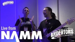 NAMM 2016 Archive  Chappers amp The Captain take a look at the Line 6 Firehawk amp AMPLIFi 30 [upl. by Anaic]