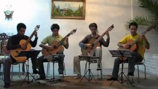 Palladio for Guitar Quartet [upl. by Niatsirhc]