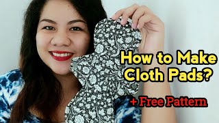 How to Make Cloth Pads  Free Pattern [upl. by Negrom]