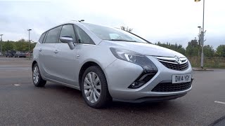 2014 Vauxhall Zafira Tourer 20 CDTi 165 SE StartUp and Full Vehicle Tour [upl. by Arukas]