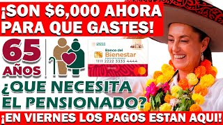 👵✅¡EN ESTE VIERNES LOS PAGOS PARA LOS PENSIONADOS DEL BIENESTAR DE ESTA INICIAL LISTOS👵✅ [upl. by Atyekram]