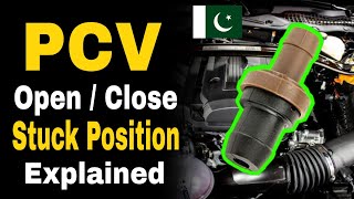 PCV Valve Open Close Stuck position Explained  Testing  Symptoms  Working  Function [upl. by Oalsinatse]