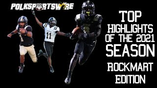 Top Highlights from Rockmarts 2021 football season [upl. by Onimixam998]